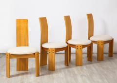 Mario Marenco Set of Four Mario Marenco Dining Chairs for Mobil Girgi 1970s - 2640623