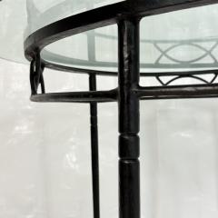 Mario Papperzini Mario Papperzini for Janus et Cie Iron Glass Round Dining Table - 4712087