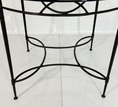 Mario Papperzini Mario Papperzini for Janus et Cie Iron Glass Round Dining Table - 4712089