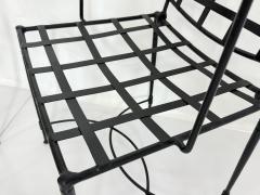 Mario Papperzini Mario Papperzini for Janus et Cie Iron Outdoor Dining Set Table 4 Chairs - 4712078