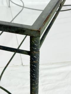Mario Papperzini Mario Papperzini for Salterini Wrought Iron Patio Dining Table with Glass Top - 4712160