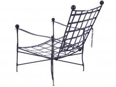 Mario Papperzini Pair of Wrought Iron Patio Chairs - 3054646