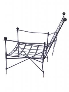 Mario Papperzini Pair of Wrought Iron Patio Chairs - 3054648