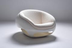 Mario Sabot Mario Sabot Sculptural Fiberglass Lounge Chairs In Boucl 1969 - 1268815
