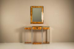 Mario Sabot Mario Sabot for Willy Rizzo Console Table and Mirror Italy - 4433572
