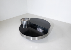 Mario Sabot Mid Century Modern Massimo Papiri Coffee Table Bar by Mario Sabot Italy 1970s - 3354010