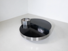 Mario Sabot Mid Century Modern Massimo Papiri Coffee Table Bar by Mario Sabot Italy 1970s - 3354015