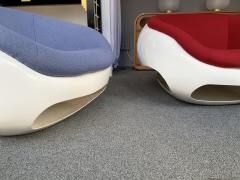 Mario Sabot Pair of Fiberglass POD Armchairs by Mario Sabot Italy 1970s - 1581364