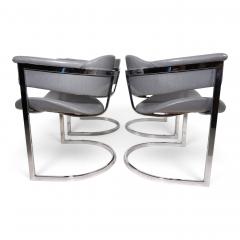 Mario Sabot Set of 4 dining chairs by Vittorio Introini for Mario Sabot 1970 - 4750270