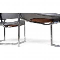 Mario Sabot Set of 4 dining chairs by Vittorio Introini for Mario Sabot 1970 - 4750277