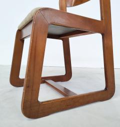Mario Sabot Set of 8 Mid Century Dining Chairs by Mario Sabot - 3089417