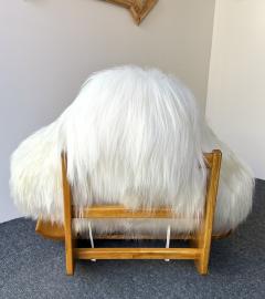Mario Scheichenbauer Rocking Chair Yeti by Mario Scheichenbauer for Elam Italy 1960s - 4238164