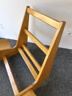 Mario Scheichenbauer Rocking Chair Yeti by Mario Scheichenbauer for Elam Italy 1960s - 4238167