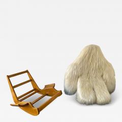 Mario Scheichenbauer Rocking Chair Yeti by Mario Scheichenbauer for Elam Italy 1960s - 4242193