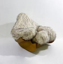 Mario Scheichenbauer Yeti Pop Art Rocking Chair by Mario Scheichenbauer circa 1968 - 3304827