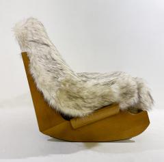Mario Scheichenbauer Yeti Pop Art Rocking Chair by Mario Scheichenbauer circa 1968 - 3304832