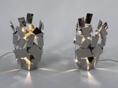 Mario Trimarchi Set of Two La Stanza Dello Scrocco Table Lamps by Mario Trimarchi for Alessi - 4488328