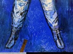 Mario Zamparelli Astronaut Space Man Mid Century Howard Hughes - 4388667