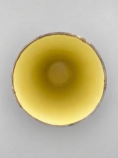 Marius Bessone Large fat lava conical vase by Marius Bessone Vallauris France 1956 - 4708947