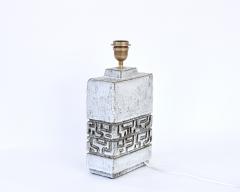 Marius Bessone Marius Bessone French Ceramic Table Lamp Vallauris - 2414875