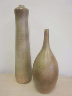 Marius Musara 2 Large French Mid Century Modern Sculptural Ceramic Vases Urns Marius Musarra - 1604460