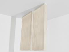 Mariyo Yagi Pair of Mariyo Yagi Garbo chandeliers metal and nylon 1970s - 4446938