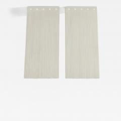 Mariyo Yagi Pair of Mariyo Yagi Garbo chandeliers metal and nylon 1970s - 4447125