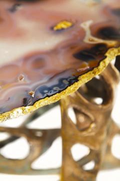 Mark Brazier Jones Quantum Entanglement Agate Coffee Table Pair - 1041222