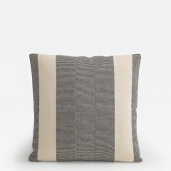 Mark Cunningham HUMBUG STRIPE PEWTER PILLOW - 2849170