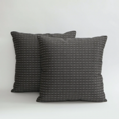 Mark Cunningham TRACK PEWTER PILLOW - 2848383