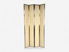 Mark Hampton Steel Fabric Modern Room Dividers USA c 1980s - 4340674
