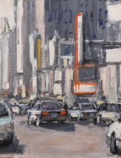 Mark Horton Busy City Street 32 x56  - 1185274