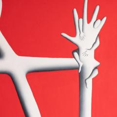Mark Kostabi Structural Engineer Painting by Mark Kostabi acrylic on canvas - 2754635