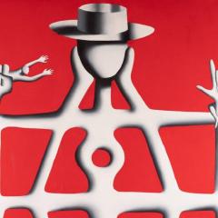 Mark Kostabi Structural Engineer Painting by Mark Kostabi acrylic on canvas - 2754644