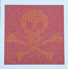 Mark McCloud 1995 Mark McCloud Blotter Art Jolly Roger  - 4422946