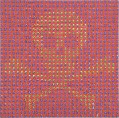 Mark McCloud 1995 Mark McCloud Blotter Art Jolly Roger  - 4426259