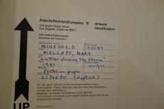 Mark Milloff Luther During the Storm 1981 Framed Grisaille Pastel Diptych by Mark Milloff - 769286