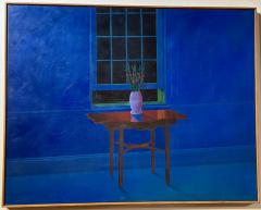 Mark Stock Moon Bloom by Mark Stock 1979 A Hauntingly Luminous Interior - 4251036