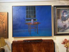 Mark Stock Moon Bloom by Mark Stock 1979 A Hauntingly Luminous Interior - 4251127