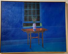 Mark Stock Moon Bloom by Mark Stock 1979 A Hauntingly Luminous Interior - 4251128