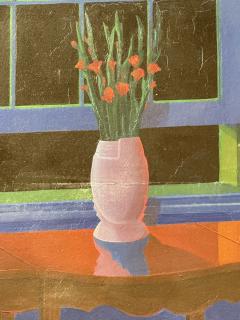 Mark Stock Moon Bloom by Mark Stock 1979 A Hauntingly Luminous Interior - 4251129