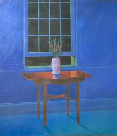 Mark Stock Moon Bloom by Mark Stock 1979 A Hauntingly Luminous Interior - 4251130