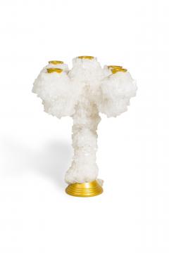 Mark Sturkenboom Dutch Contemporary Crystal 5 Arm Candelabra - 4605597