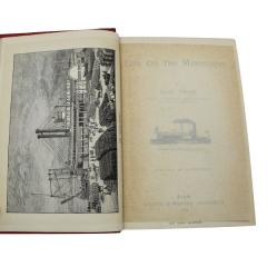 Mark Twain Life on the Mississippi by Mark Twain First UK Edition in Original Boards - 4182352