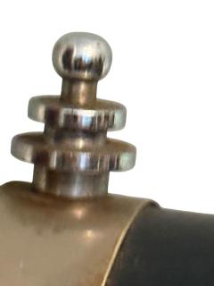 Markel Company MODERNIST ART DECO CHROME BLACK ENAMEL BAKELITE DESK LAMP BY MARKEL - 4605108