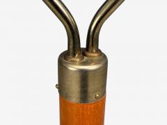 Marksl jd Floor Lamp Light Wood Metal Fabric Sweden 1990s - 4531423