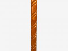 Marksl jd Floor Lamp Light Wood Metal Fabric Sweden 1990s - 4531424