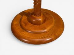 Marksl jd Floor Lamp Light Wood Metal Fabric Sweden 1990s - 4531425