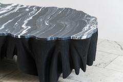 Markus Haase Markus Haase Ash and Marble Aeolian Low Table Black USA 2022 - 4025882