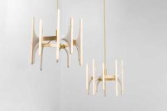 Markus Haase Markus Haase Bleached Ash and Onyx Chandelier USA 2017 - 4025915